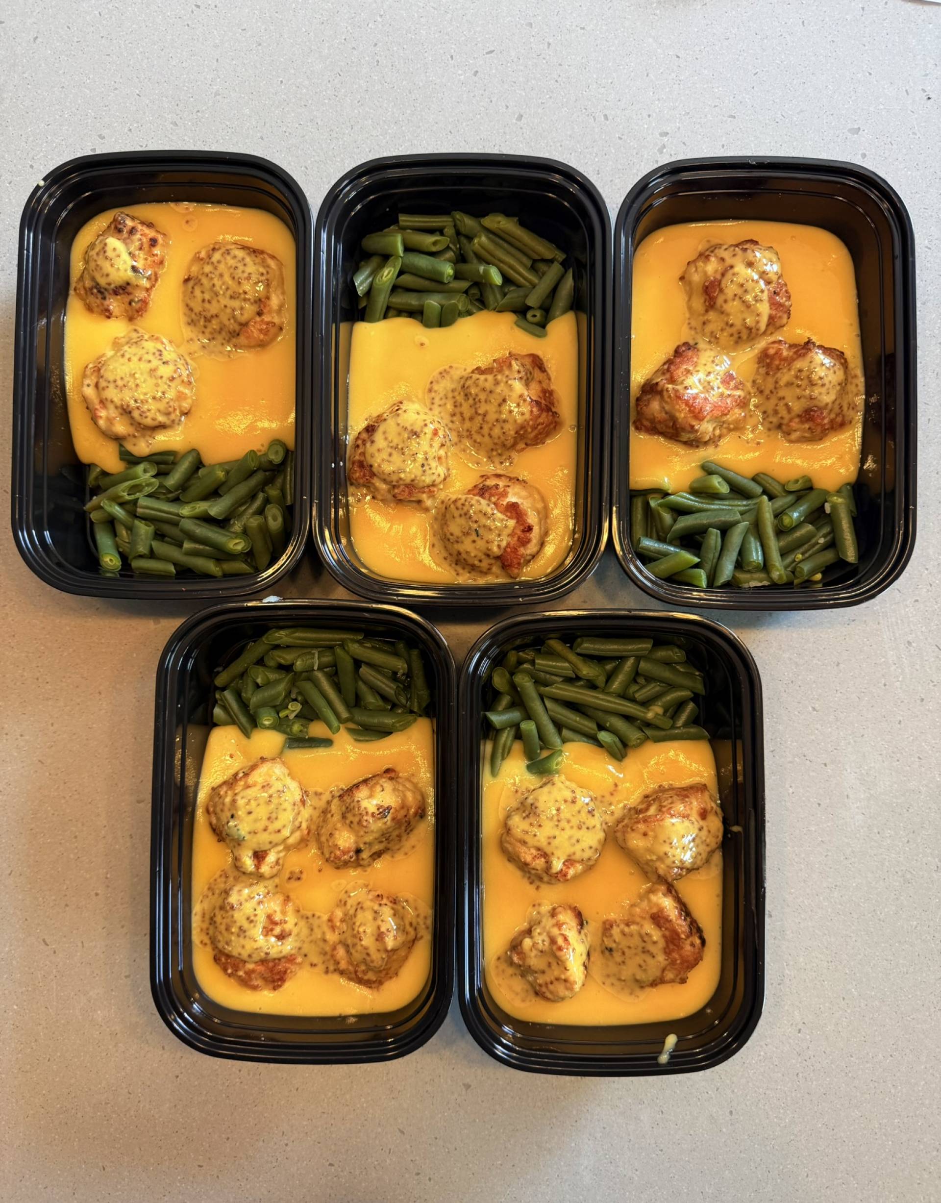 Honey Mustard Turkey Meatballs